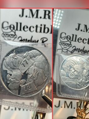 Space Jam 1996 Movie Promo Coin Michael Jordan Bugs Bunny Tweety Taz